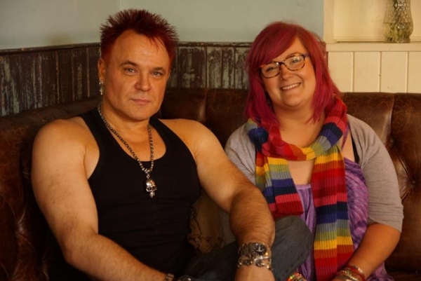 Picture of Mik Scarlet and Emily Yates of The Love Lounge