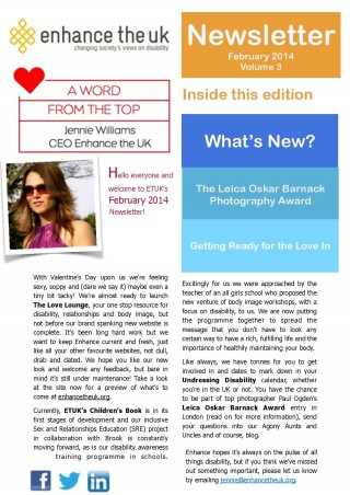 Newsletter Page 1