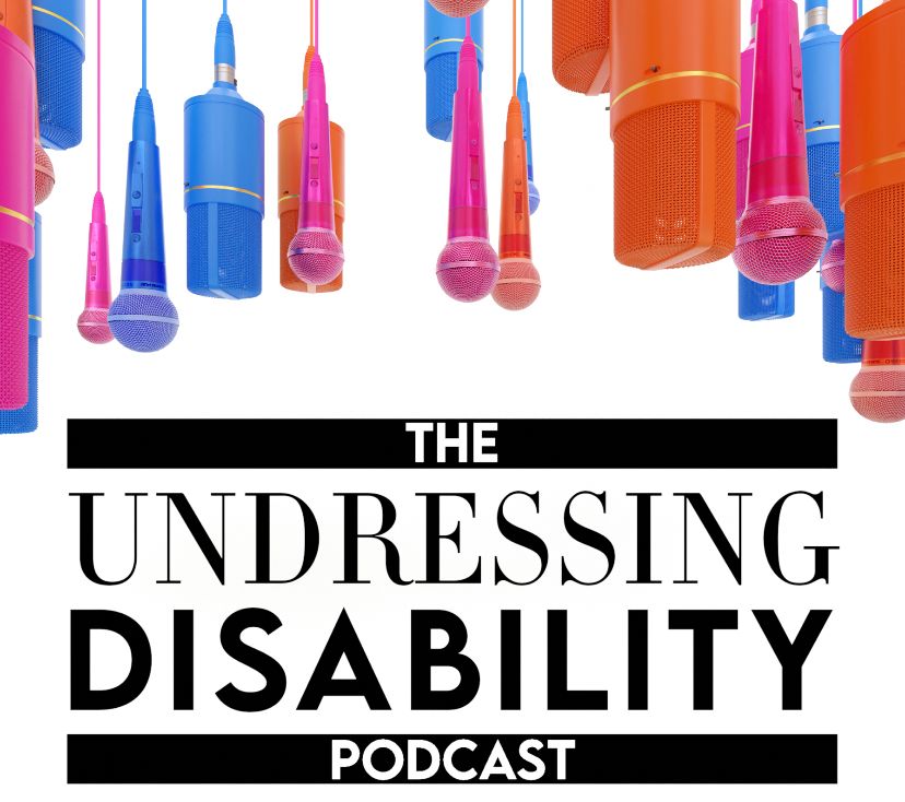 The Undressing Disability Podcast logo